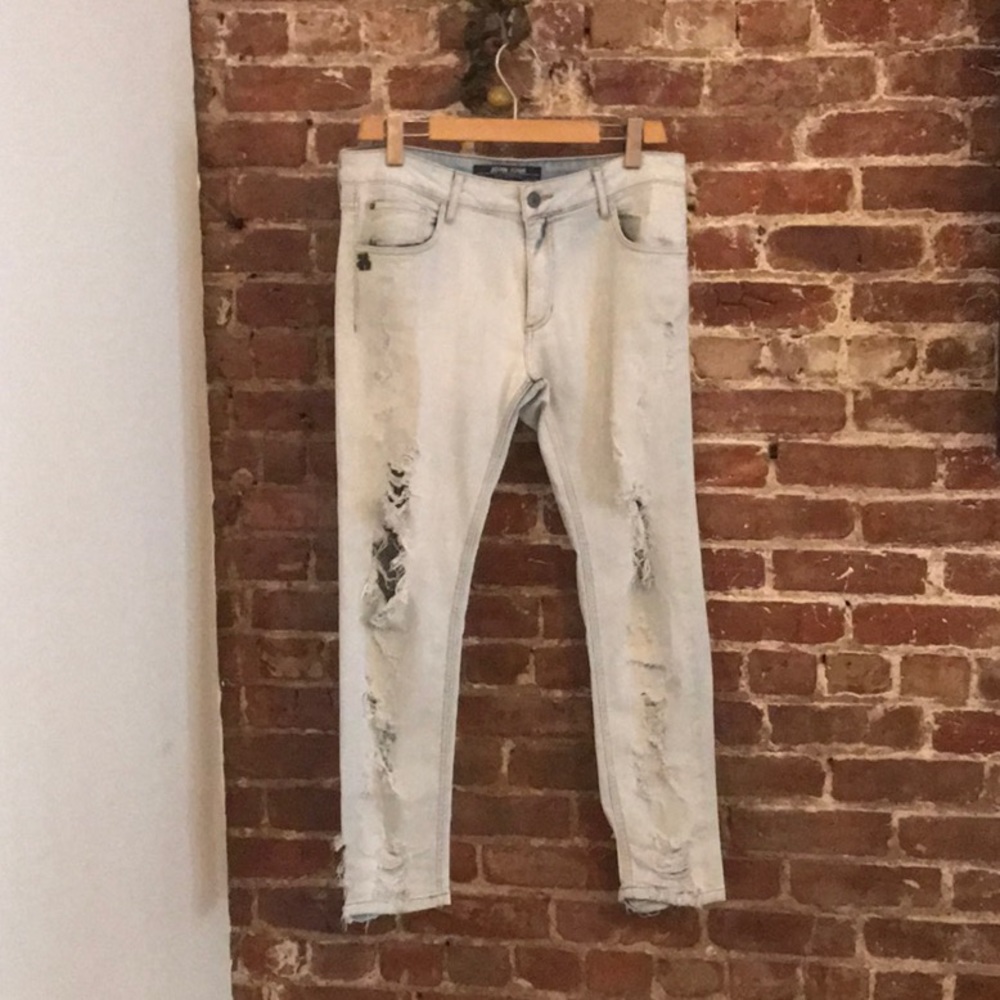 Denim destroyed